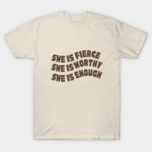 she is women's power T-Shirt